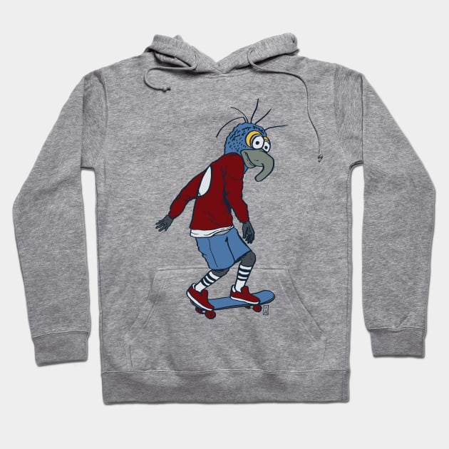 Skate Monster Hoodie by Thomcat23